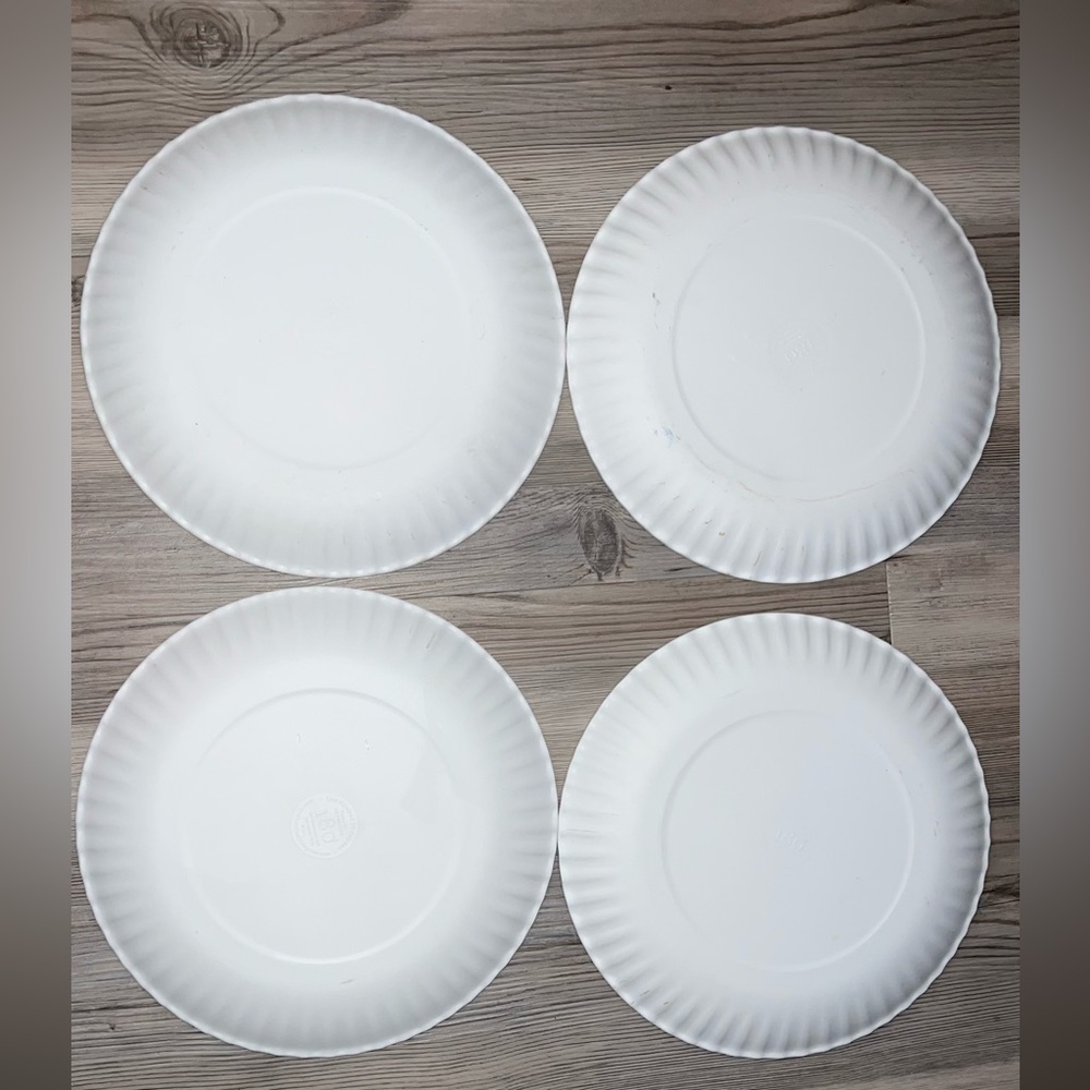 180 Degrees Reusable Melamine "Paper Plate Look" 8.75” Dinner Plates - Picture 5 of 8